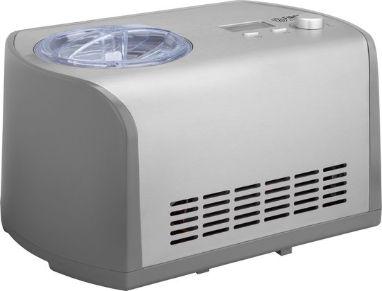 TZS First Austria IJsmachine - 1.2 L - Zelfvriezend met compressor - 135W - Roomijsmachine - Ice Cream Maker - RVS van TZS First Austria