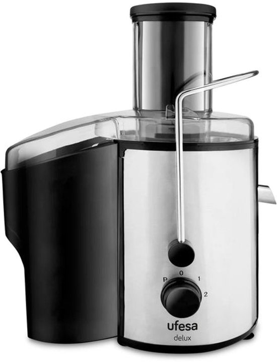 Ufesa LC5750 Delux de 1000W Sapcentrifuge Zwart, Roestvrijstaal van Merkloos