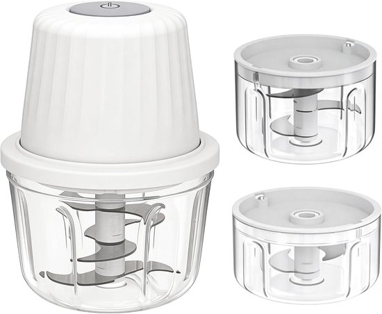 uisnijder, keukensnijder, groentesnijder snijdmachine keuken elektrische uisnijder multisnijder uisnijder voor vlees ui knoflook fruit (350 ml)