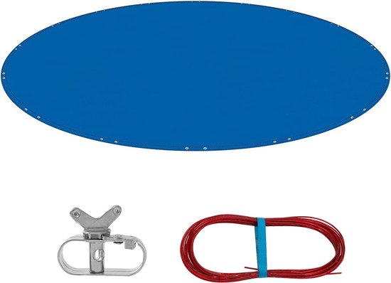 Ultimate Pool Cover - Zwembadbeschermer voor alle seizoenen - Zwembadzeil - Duurzaam, scheurbestendig, verbetert de waterkwaliteit - Meerdere maten beschikbaar van Merkloos