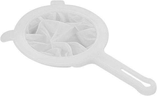 Ultrafijne Sojamelkfilter met 200 Mesh, Ideaal voor Het Verwijderen van Sapresten en Onzuiverheden in Melk, Koffie en Yogurt