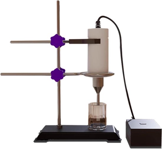 Ultrasone Homogenisator - Geluid Processor Mixer - Laboratorium Werk - Compact Draagbaar Ontwerp - 80W - Zwart