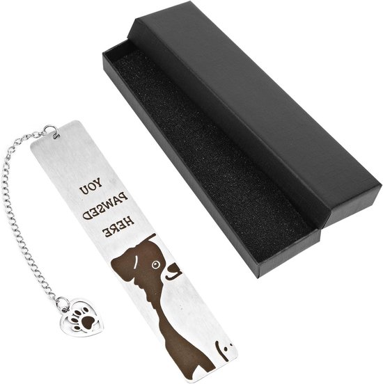 Unieke honden boekenleggers voor hondenliefhebbers - Perfect cadeau voor boekliefhebbers en Border Collie fans van Merkloos