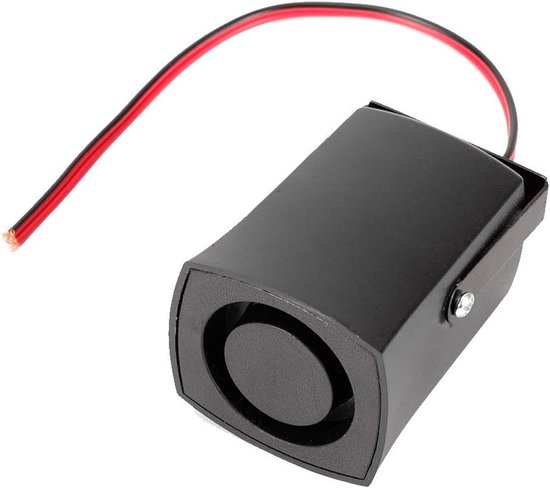 Universele 12V 115dB Achteruitrijalarm met Geluidssignaal voor Auto - Veiligheid, Waarschuwing, Geluidsalarm van Merkloos