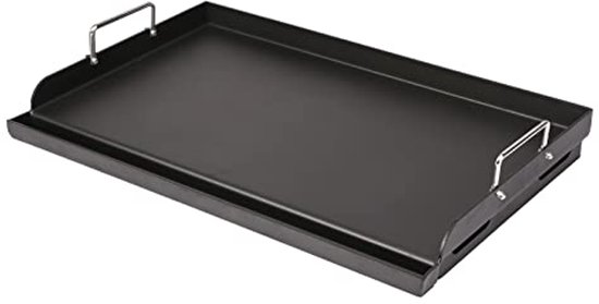 Universele Bakplaat voor Gasgrills 63 x 41 cm met Afneembare Handgrepen