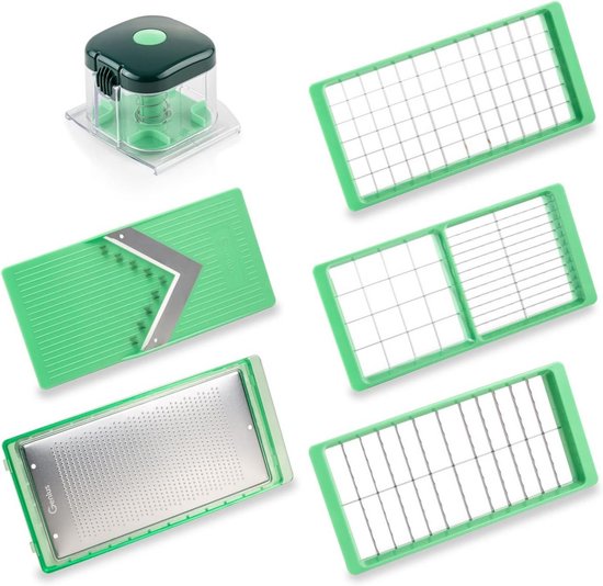 Universele Groentesnijder Accessoireset 6 Delig voor Snelle Bereiding van Merkloos