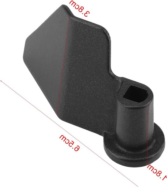 Universele RVS Broodmachine Paddle - Vervangende Mengblad voor Broodmaker, Non-stick en Duurzaam Accessoire voor Keuken van Merkloos