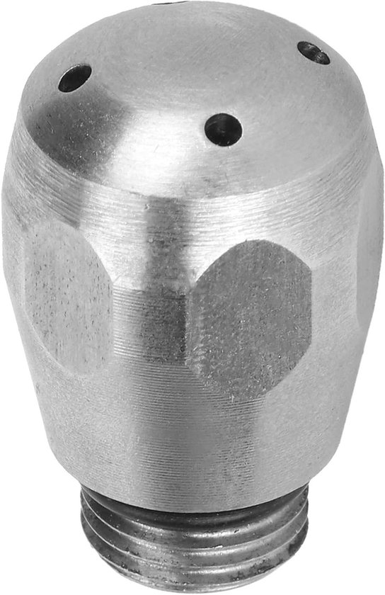 Universele Stoommond voor Koffiemachines, RVS Vervangaccessoire voor Melkschuim met 4 Openingen, Perfect voor Koffie en Cappuccino van Merkloos