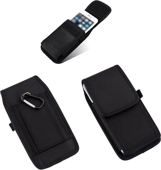 Universele Telefoonhouder met Clip, Mobiele Telefoon Tas voor 5.7 tot 6.3 Inch, Beschermende Belt Bag, Ideaal voor Actieve Gebruik en Reizen van universele
