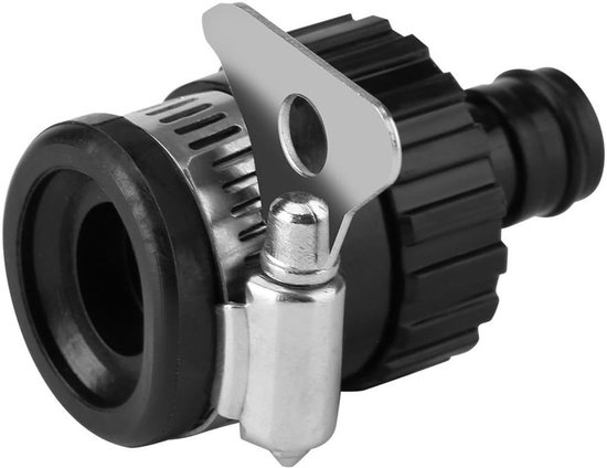 Universele Verstelbare Adapter voor Slangen en Pijpen - Ideaal voor Keuken, Tuinieren en Auto Wassen van Merkloos