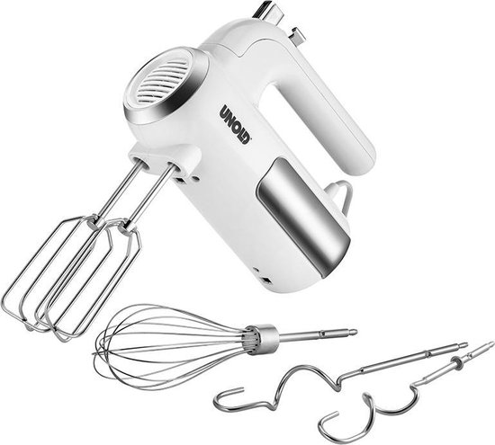 Unold 78710 Handmixer 450 W Wit, RVS van Merkloos