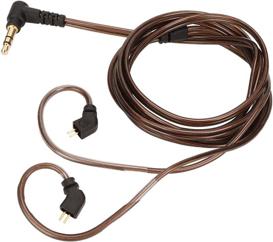 Upgrade Vervangingskabel voor In-Ear Monitoren, Compatibel met CCA, TRN en UE Modellen, Hoogwaardige Geluidskwaliteit en Duurzaam Ontwerp