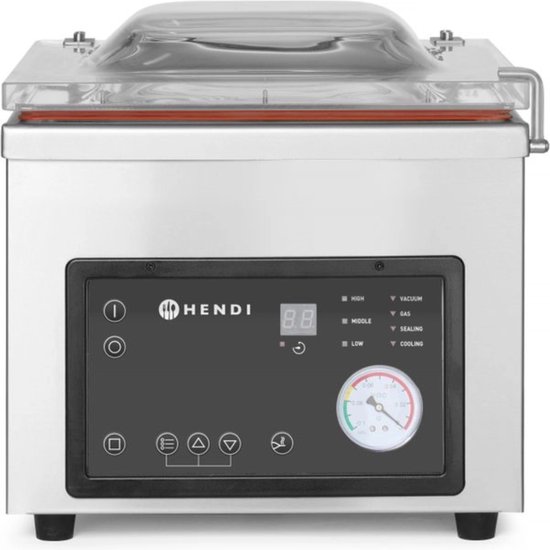 Vacumeermachine - Hendi - Seallengte 350mm - Sealkamer 370x450x220mm - 425x560x460mm van HENDI