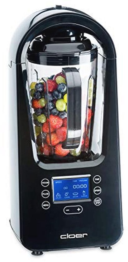 Vacuum Blender 800 Watt met 21.000 RPM en 1500 ml Opslagcontainer van Merkloos