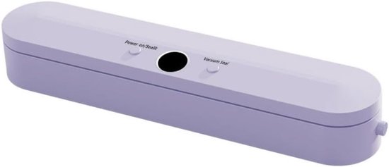 Vacuumverpakkingsmachine Met Real Time Vacuümregeling Krachtige Zuiging Vochtige En Droge Modes Voor Veilige Voedselopslag Paarse van Merkloos