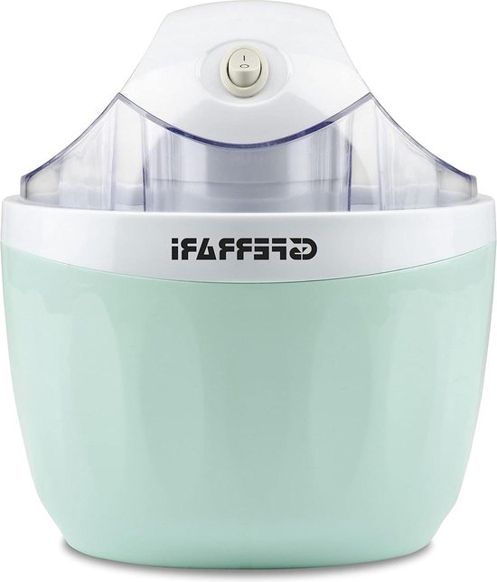 Vanilla ijsmachine - 1 liter - ijsbereiding in 30 minuten - roerschep aqua