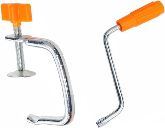 Vasthoudclip voor pastamachine met handvat, vervangingsclip voor noedelmaker en pastadeegrol, geschikt voor handmatige modellen