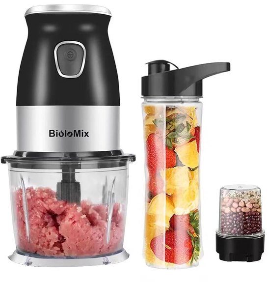 Vedder House - Blender - Mixer - Keukenmachine - 3-in-1 - Draagbaar - Met accessoires - Blender smoothie van Merkloos