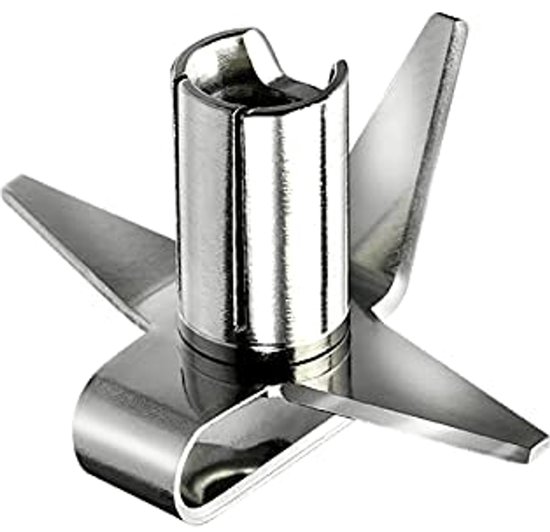 Veelzijdig Mes voor Pureren, Hakken en Crushen - Geschikt voor Alle Mixers van Merkloos