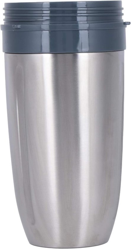Veilige en duurzame juicer beker van roestvrij staal, herbruikbaar en elegant voor 600W, 900W en 1000W sapextractoren