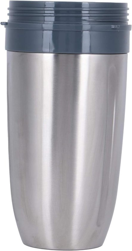 Veilige en duurzame juicer cup van roestvrij staal, herbruikbaar en elegant, geschikt voor 600W, 900W en 1000W sapextractoren