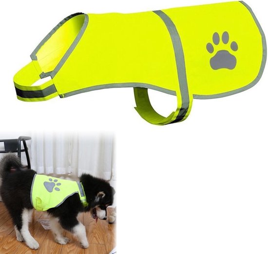 Veilige Reflecterende Vest voor Honden, Ideaal voor Jacht en Wandelen, Verhoog Zichtbaarheid en Bescherming (XXL) van Merkloos