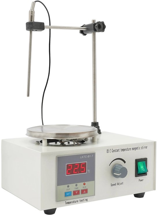 Velori Magneetroerder met Verwarming - Laboratorium Magneetroerder - Digitale Temperatuurregeling - 250W - 2000 RPM - 2 Liter van VELORI