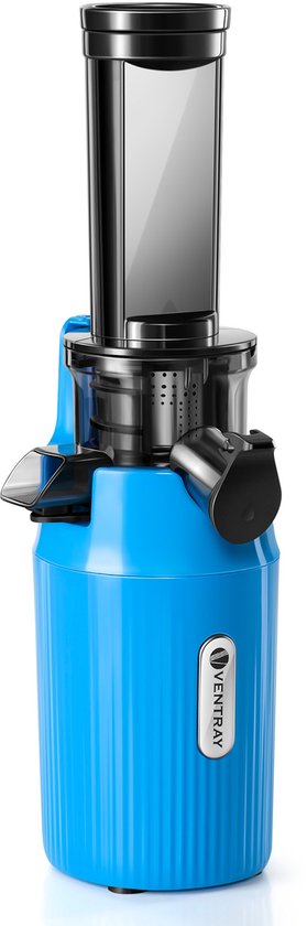 Ventray Essential Ginnie Juicer - compacte slowjuicer - blauw van Merkloos