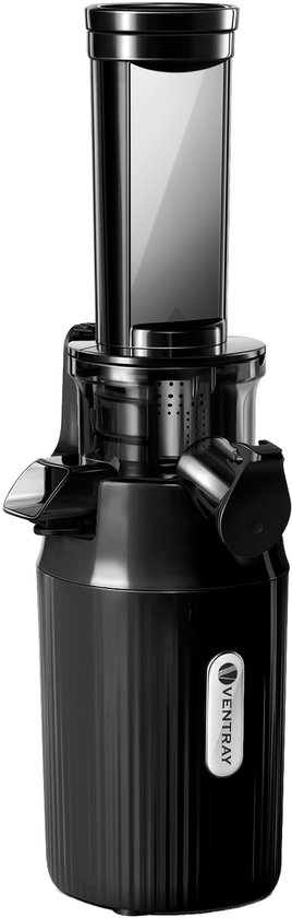 Ventray Essential Ginnie Juicer - compacte slowjuicer - zwart van Merkloos