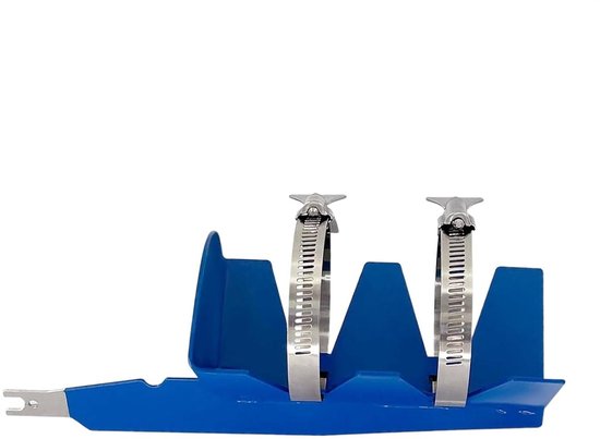 Verf Mixer - Schudapparaat Werkplaats - Homogene Consistentie - Dubbele Bevestigingsbanden - 21.8 x 6.8 cm - Zilver