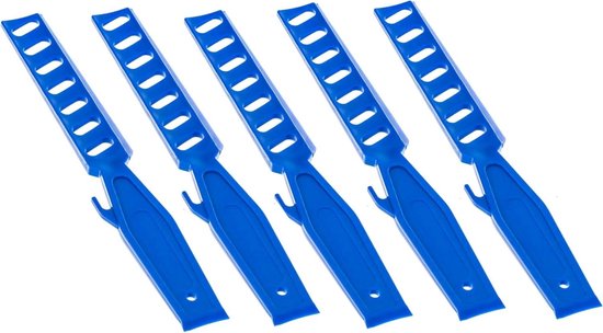 Verf Roerder Set - Mengstokken DIY - Verf Mengen - Duurzaam Plastic - 5 Stuks 28cm - Transparant