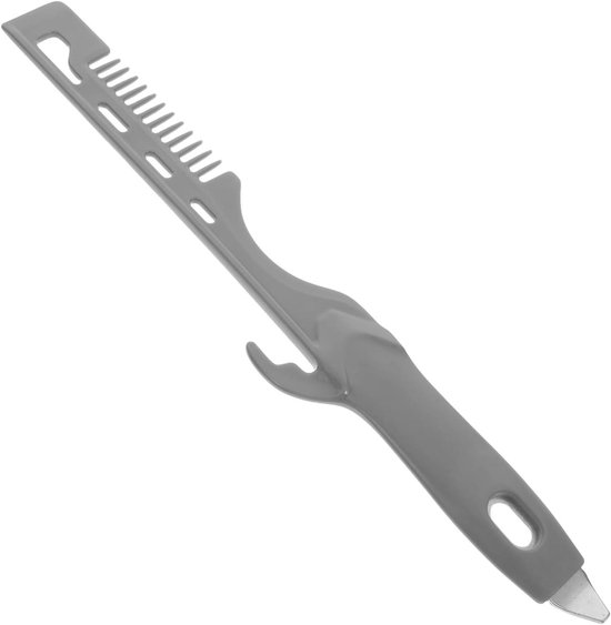 Verf Roerstaaf - Mengstaaf - Verf Mengen - Kamvormig Ontwerp - 35 cm - Grijs