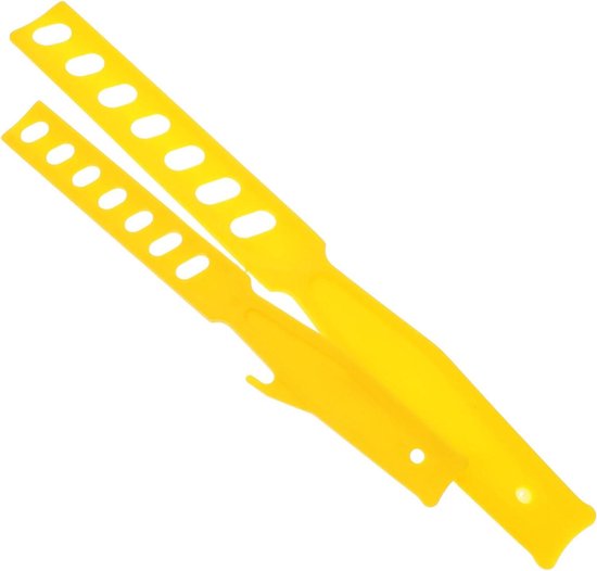 Verf Roerstaafjes - Mengstokken - Verf Mengen - Herbruikbaar PP Materiaal - 28 cm Set - Geel