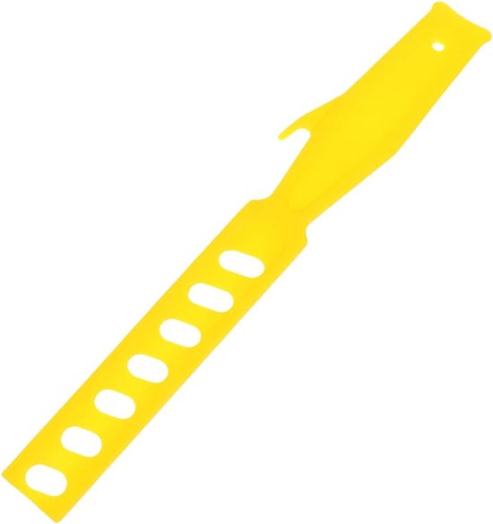 Verfmengstaaf - Roerstok plastic - Verf mengen - Lichtgewicht en draagbaar - 20.5 cm - Geel