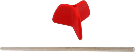 Verfmixer Boormachine - Mengpeddel Gereedschap - Efficiënt Mengen - Spatvrij Roeren - 27 cm Lengte - Enkele Kleur