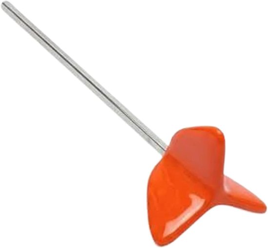 Verfmixer Opzetstuk - Boormenger Mengstaaf - Mengen van Materialen - Flexibele Siliconen Kop - 27 cm - Zwart
