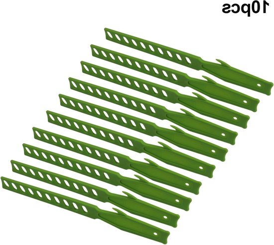 Verfroerder Mengstaven - Plastic Mixers - Verf Mengen - Ingebouwde Blikopener - 10 stuks - Groen