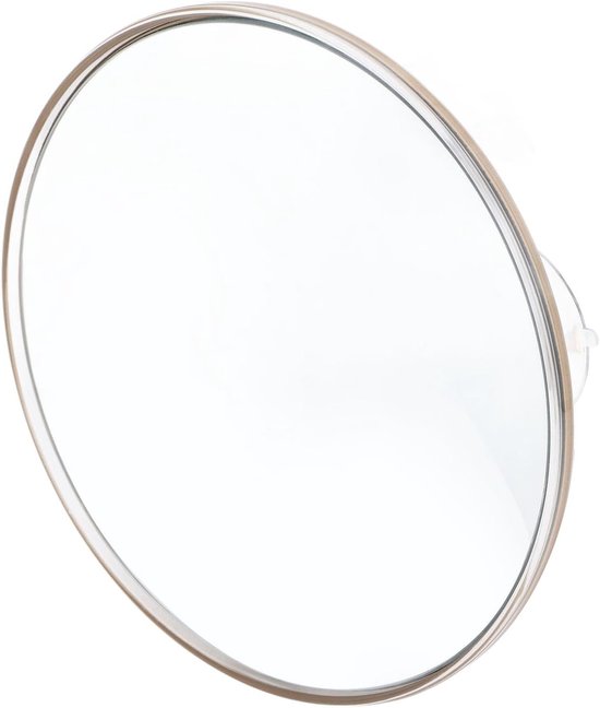 Vergrotende Make-up Spiegel 30x, 15 cm Ronde Spiegel met 3 Zuignappen voor Precisie, Reizen en Make-upgebruik