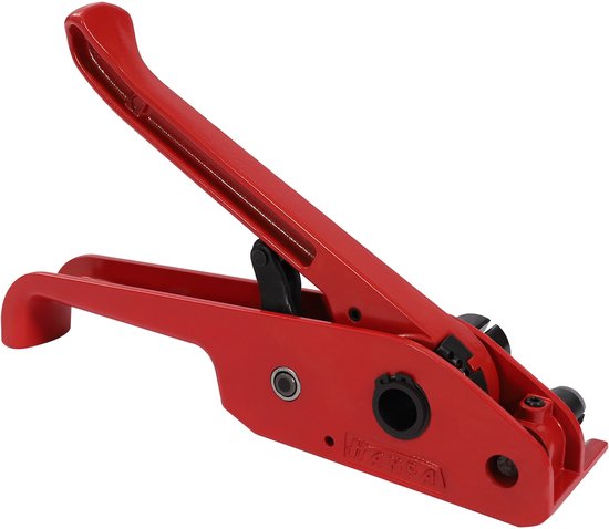 Verpakkingsspanner Rood - 1000N Spankracht - 12-16 mm Bandbreedte - Aluminium En Staal - Voor Magazijn En Transport
