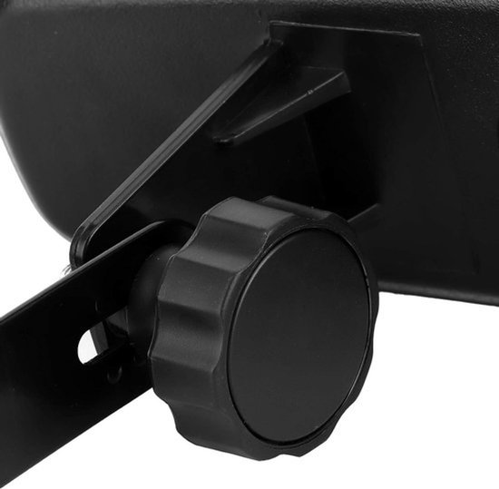 Verstelbare Convexe Achteruitkijkspiegel 16.5x3.2 inch met Panoramisch Zicht en 180 Graden Hoek voor Auto's, SUV's en Vrachtwagens