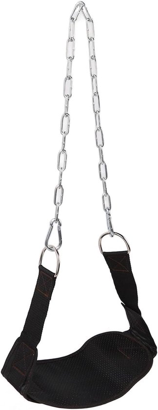 Verstelbare Dip Belt met Verzwaarde Ketting - Versterk Krachttraining, Ideaal voor Powerlifting en Pull-ups, Comfortabel en Veilig Gebruik van Merkloos