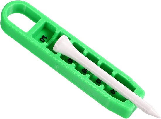 Verstelbare Golf Tee met 6 Hoogte-instellingen voor Consistente Slagen en Verbeterde Precisie Accessoire voor Golfspelers van Merkloos