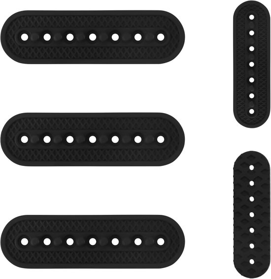 Verstelbare Hoedvergroter met Gaten - Herbruikbare Cap Size Extender voor Snapback Hoeden voor Dames en Heren (Zwart)