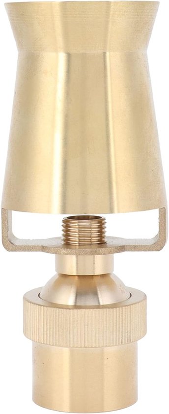Verstelbare Messing Jet Nozzle voor Waterfontein - Ideaal voor Vijvers, Tuin en Buitenruimtes - G1 Vrouwelijke Draad 32mm van Merkloos