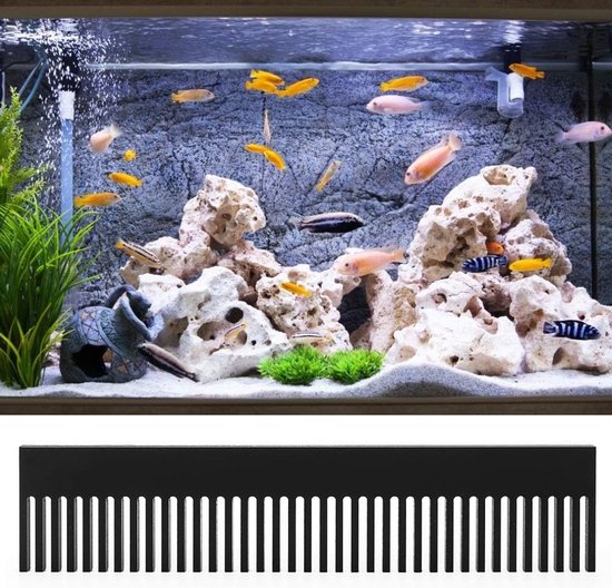 Verstelbare Overflow Kam voor Aquarium - Marine Sump Accessoire voor Effectieve Filtratie en Watercirculatie van Merkloos