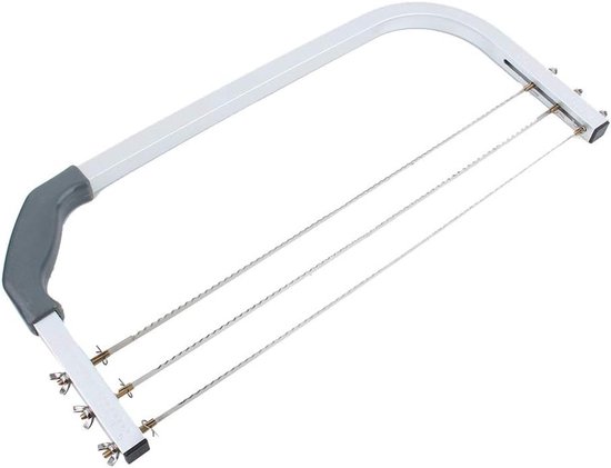 Verstelbare Taart Niveauer en Snijder, RVS Taartsnijder voor Gelaagde Taarten, Professionele Bakgereedschappen voor Bruiloften en Verjaardagen van Merkloos