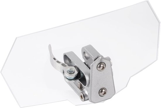 Verstelbare Universele Motorruit voor Bescherming tegen Wind en Weersomstandigheden, Geschikt voor Diverse Motoren van Merkloos