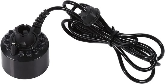 Verstuiver Mini-mistmachine met 12 kleur veranderende LED-verlichting 24 V kleur veranderende luchtbevochtiger Mist Maker