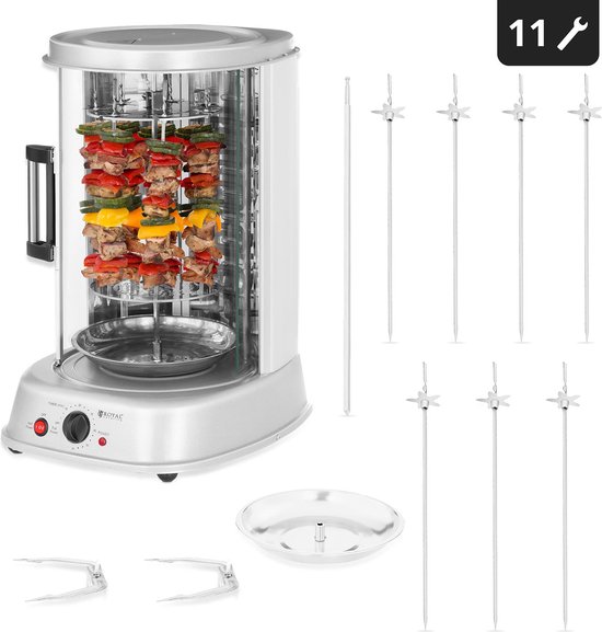 Verticale grill- 3-in-1 - 1.800 W - 31 L - Royal Catering