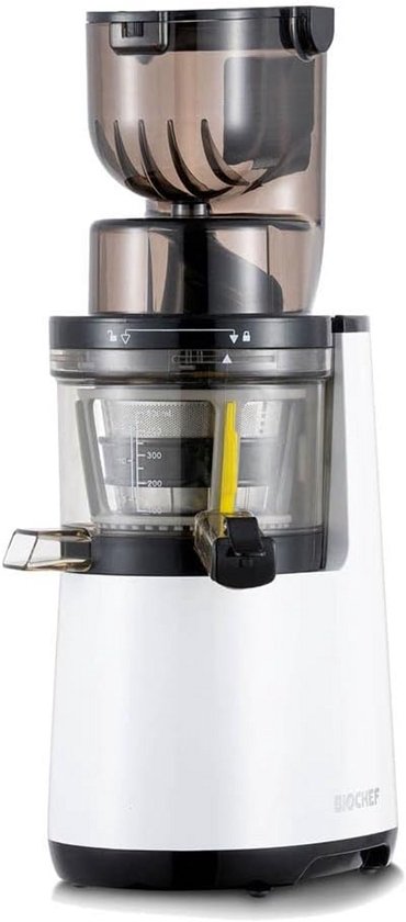 Verticale Slow Juicer met Extra Brede Invulopening (8 cm) – Voor Sap, Smoothies & Sorbet van Merkloos